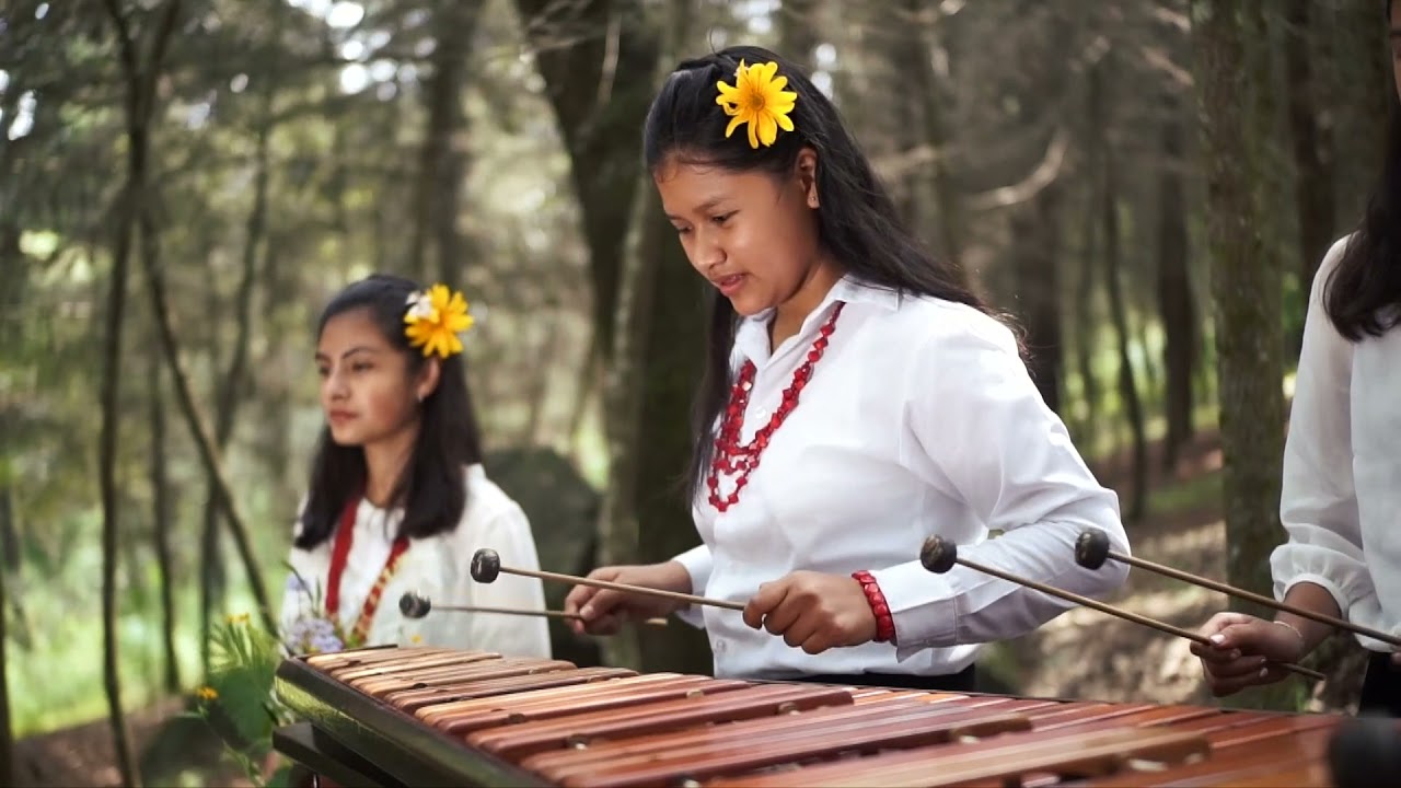 Marimba Brisa del Hunahpú interpreta Ave Lira YouTube