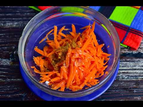 Vídeo: Salada Coreana De Frango E Cenoura