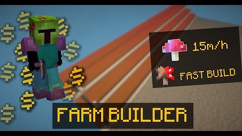 [Hypixel Skyblock] Mushroom Farm Builder - Fully AFK Macro (Taunahi v3.5 Beta)