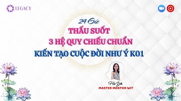 Buổi 3: Trọng điểm TÁNH NGƯỜI & 3 Khối đức: CÔNG ĐỨC - PHƯỚC ĐỨC - ÁC ĐỨC (Cấu Trúc Con Người) | K01