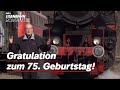 Hagen von ortloff feiert seinen 75 geburtstag  gratulation von eisenbahnromantik