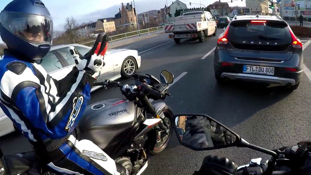 #5 FAIL 😂😂😂 - Kawasaki Z 900 vs. Triumph Street Triple RS - MotoVlog - IntoxZ