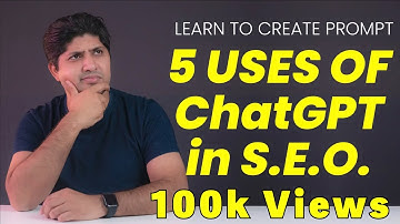 How to Use ChatGPT For SEO | Top 5 Use of ChatGPT for SEO | Keyword Research with ChatGPT