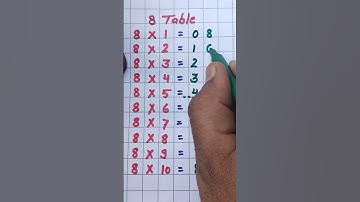 8ki table banane ki trick #shorts #short #youtubeshorts #viral #video