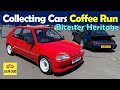 Collecting cars coffee run bicester heritage  may 2024