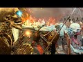 VAMPIRE COAST and VAMPIRE COUNTS vs OGRE KINGDOMS and GREENSKINS - TotalWar Warhammer movie battle