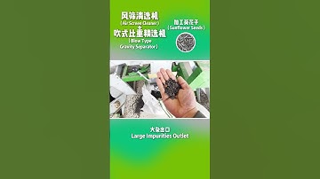 #julite 5XFS-10CS Air Screen Cleaner+5XZ-8 Blow-type Gravity Separator