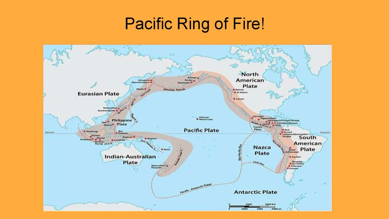 Pacific Ring of Fire, illustration Stock Photo - Alamy