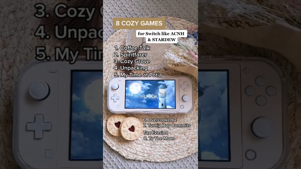 8 Cozy Games For Switch like ACNH & Stardew