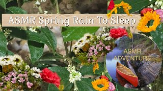 Soft Spring Rain Sounds To Sleep | Rain White Noise | Study | Rain Meditation | 170