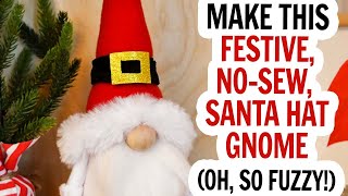 DIY Gnome / No Sew Santa Gnome / Easy Christmas Gnome / DIY Christmas Gnome / Gnome Pattern / Gnomes