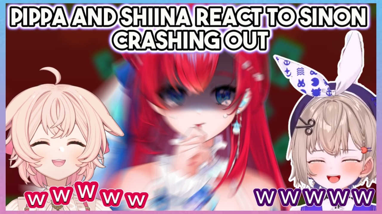 Pippa and Shiina React to Sinon Crying and Crashing Out in the Mahjong Tournament Loser Bracket 🤣