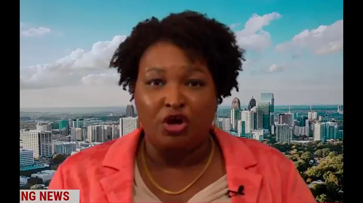 Republican tries to embarrass Stacey Abrams. She s...
