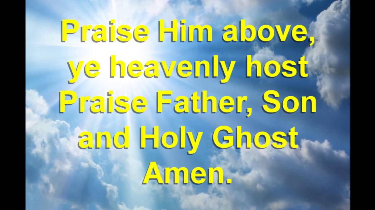 DOXOLOGY With Lyrics YouTube Doxology with lyrics youtube