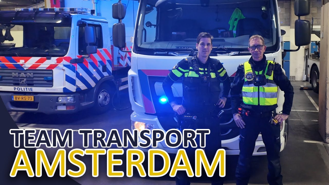 Politie | Team Transport Amsterdam | Politie shovel |