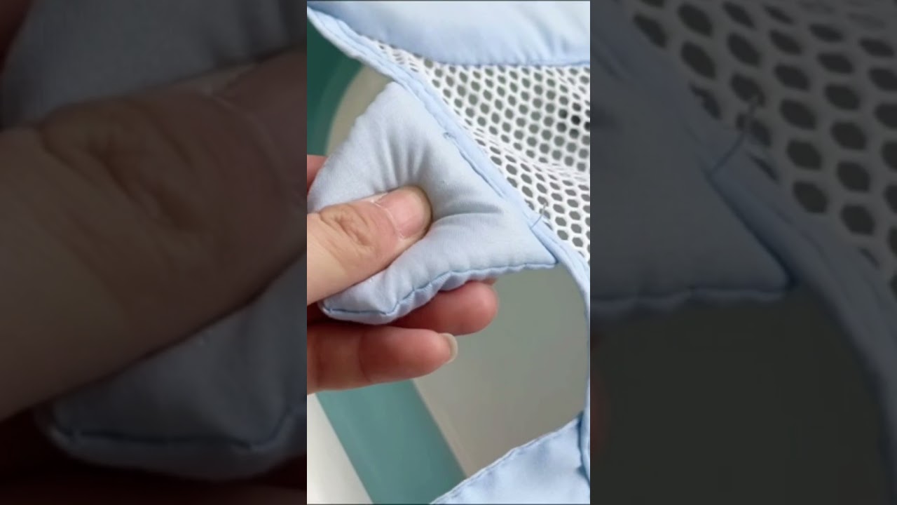 AIRTREE Baby Bath Seat Support Net Quick Drying Adjustable Comfortable Non Slip Infant Bat