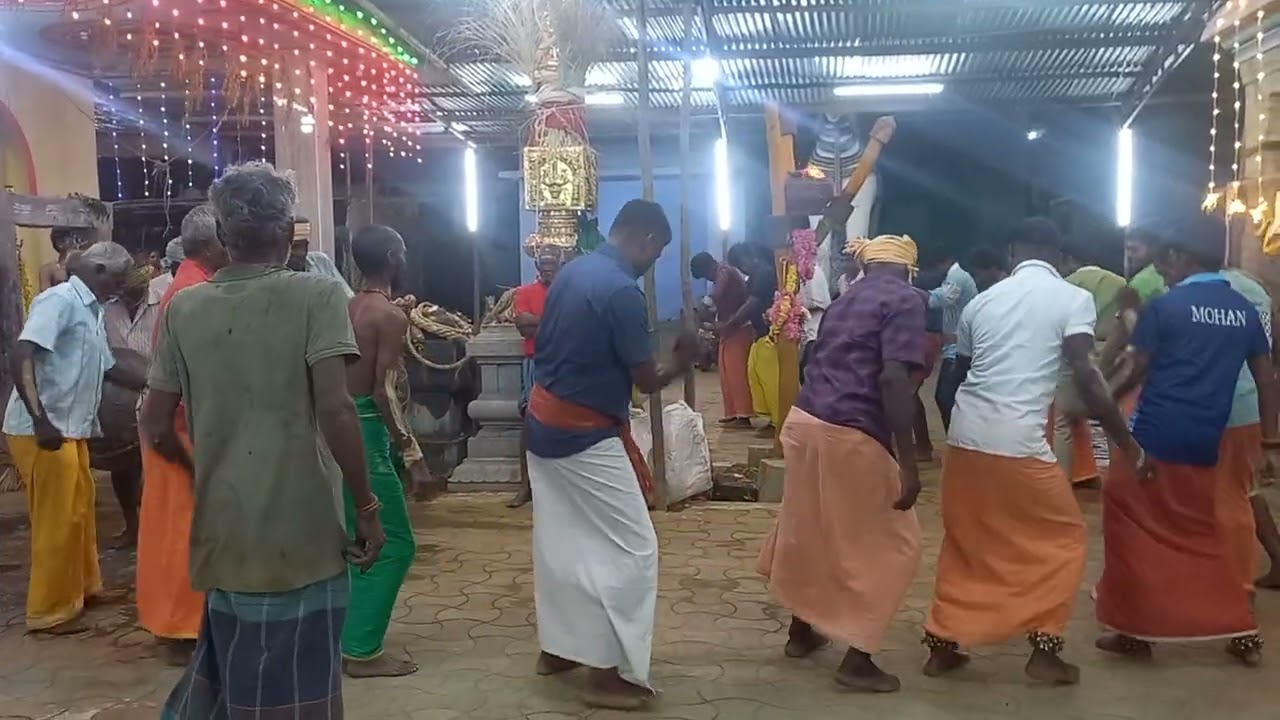 ஊஞ்சலூர் மாரியம்மன் கோவில் திருவிழா 7 ஆம் நாள் மாரியம்மன் கோவில் ஆட்டம் 23.3.25 பகுதி 101