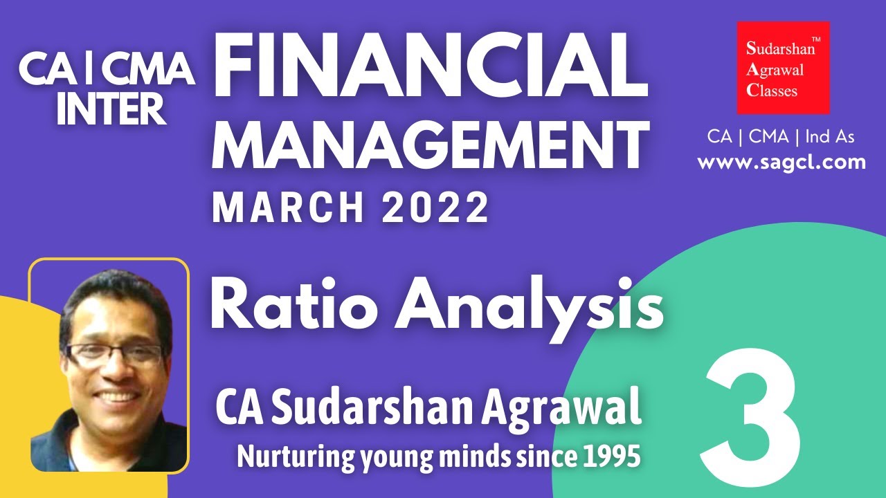 CA l CMA Inter Financial Management - Ratio Analysis 3 - YouTube