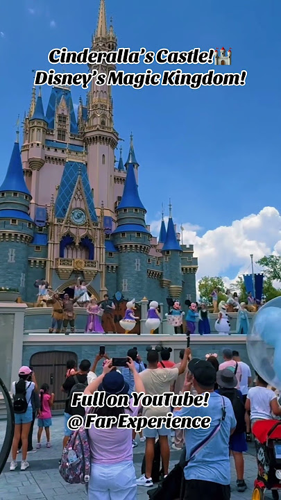 Cinderella’s Castle! #cinderella #disney #orlando #florida #usa #disneyworld #happilyeverafter #uk