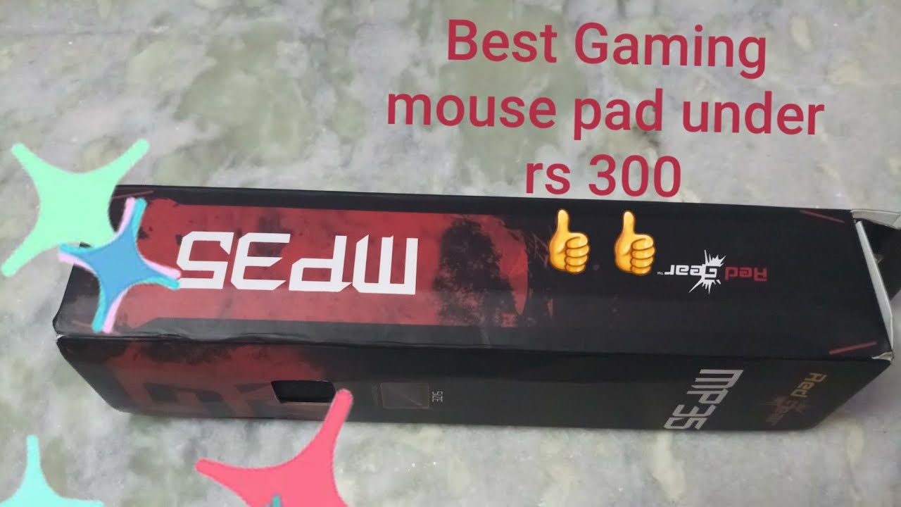 BEST GAMING MOUSE PAD UNDER RS 300👍👍