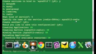 Deploying a Sinatra application on Cloud Foundry