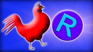 Videos For Babies And Toddlers: Learn The Letter R With Round, Rolling, Red Roosters!