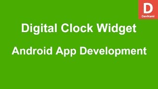Android Digital Clock TextClock Example screenshot 4