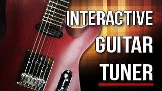 Interactive Guitar Tuner E A D G B e