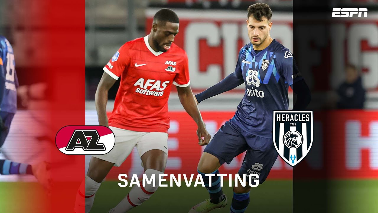 Samenvatting AZ - Heracles Almelo | 🤩 WEERGALOZE DOELPUNTEN in Alkmaar! 🚀 | TOTO KNVB Beker
