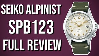 Seiko Alpinist SPB123 Full Review | Is It Still A Tool Watch?