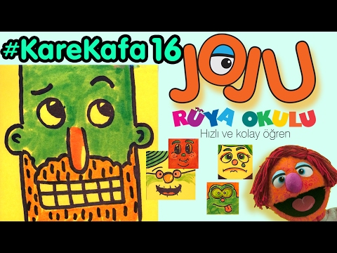 Eğlenceli - Resim Çizme - JOJU - Kare Kafalar Final #16