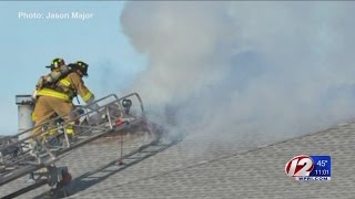 Several displaced in Warwick condo fire