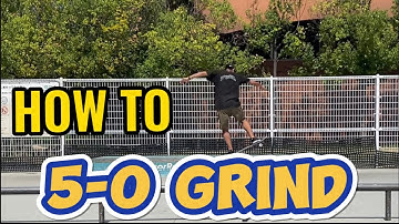 【HOW TO】５−０ グラインド！2種類の５−０の解説をしてます！