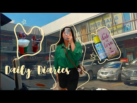 DAILY DIARIES EP 3:Spend the rest of the day with me + my boyfriend surprise me🛒💖