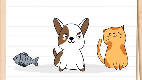 Brain Test Level 169 help tom get his fish