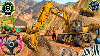 City Construction Road Side Driving Game: Road Builder Excavator Truck 3D 2026 - Android Gameplay