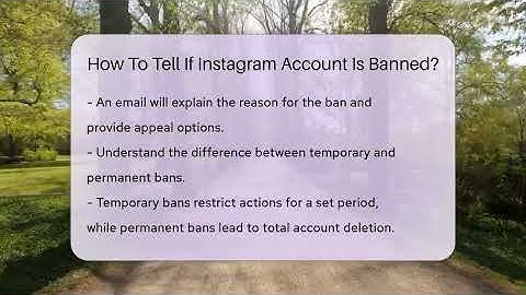 How To Tell If Instagram Account Is Banned? - Everyday-Networking