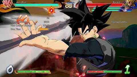 DBFZ Goku Black UI Combo v1.38