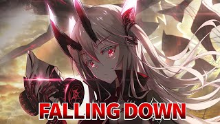 Nightcore - Falling Down (Lyrics)