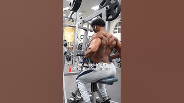 How to do the Chest Support Machine Row✅ #gym #fitness #fitnessmotivation #natty #gymtransformation