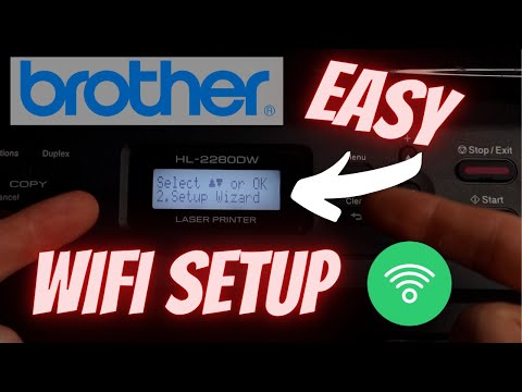 Connect Brother Printer to Wifi Setup Step By Step Menu Wireless Setup