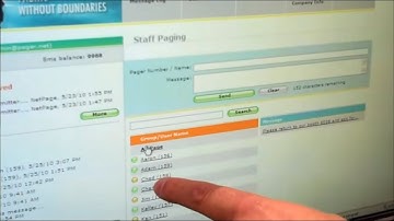 Demonstration of Hotel Paging Demo By LRS Long Range Systems
