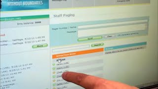 Demonstration of Hotel Paging Demo By LRS Long Range Systems
