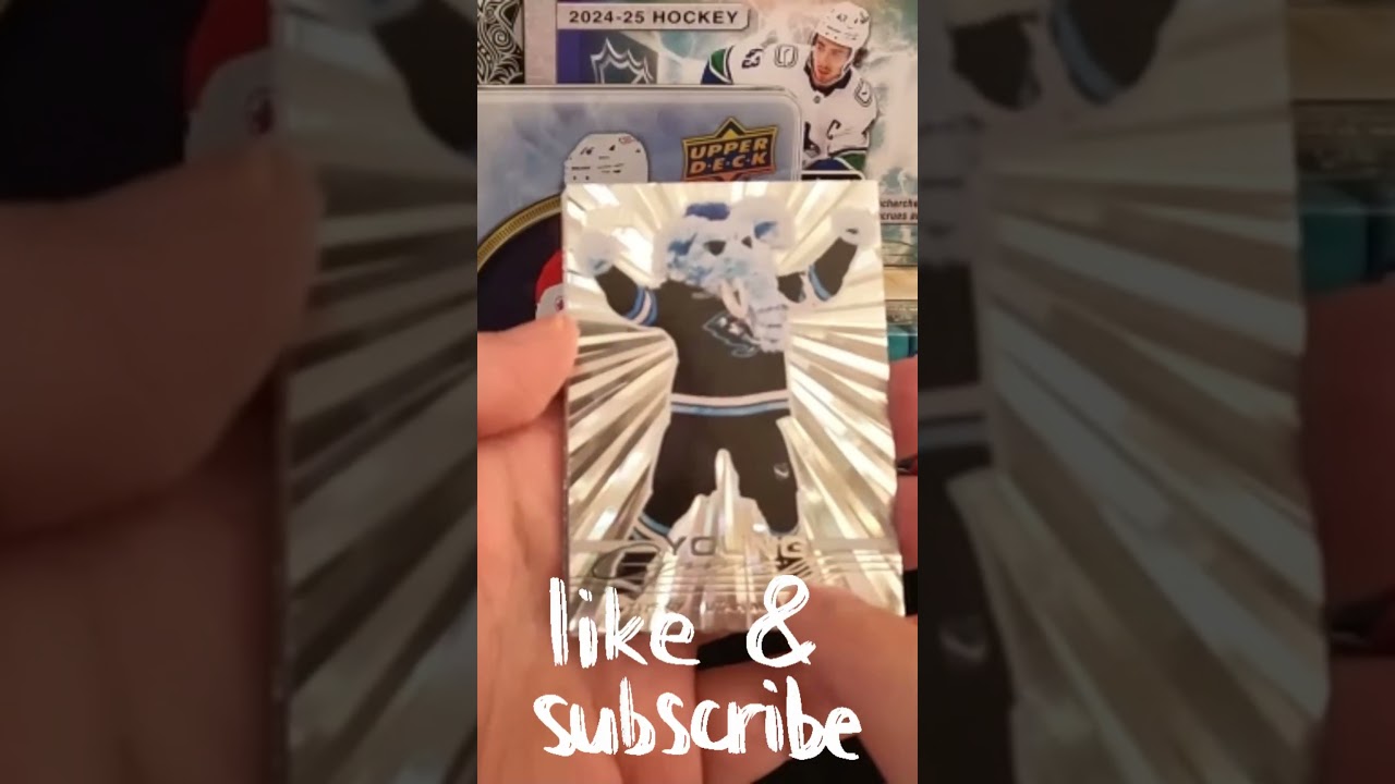 BEST TIN EVER! 2025-26 SERIES 2 UPPER DECK HOCKEY CARDS