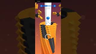 Stack Ball - Blast through platforms Level -3 #shorts screenshot 2