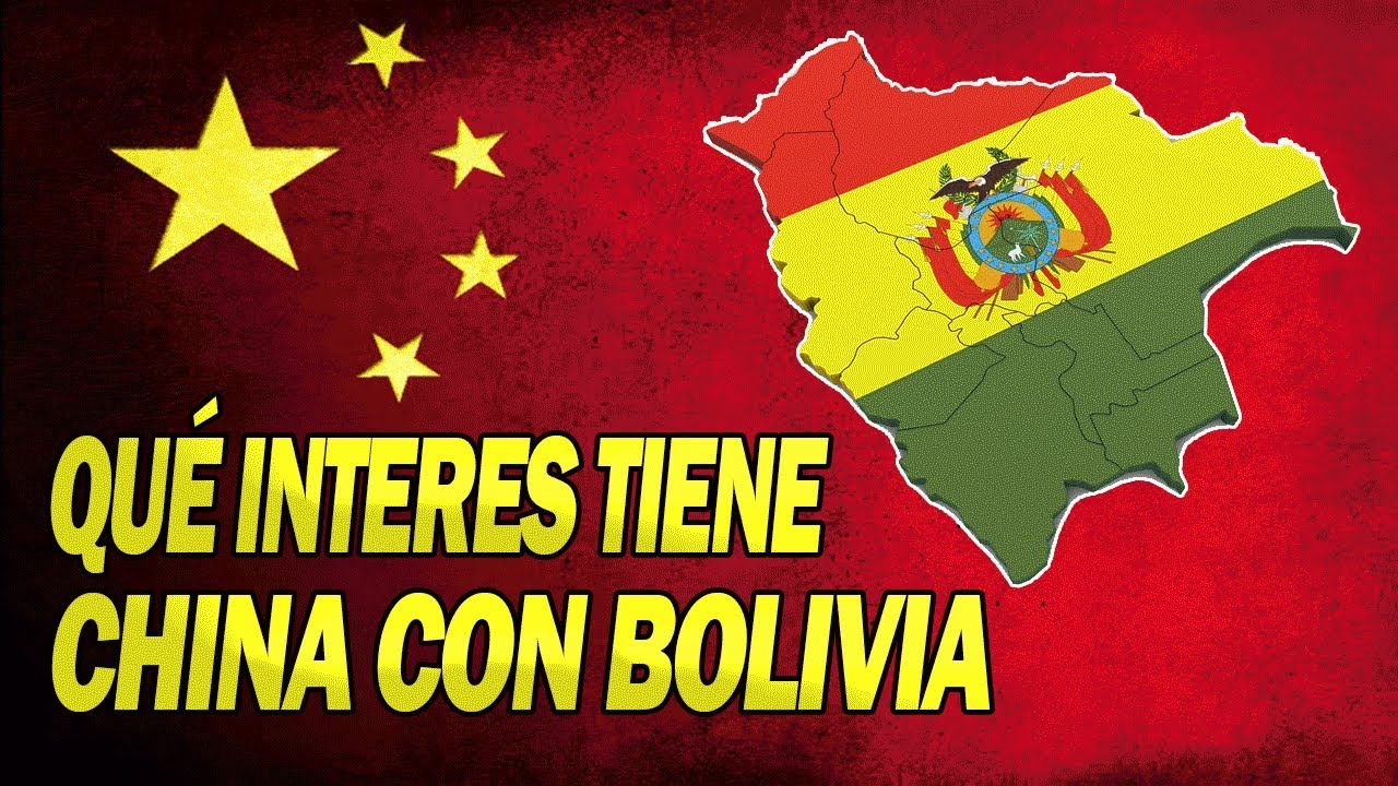 ¿Cuáles son los Campos de Interés de China Con Bolivia?