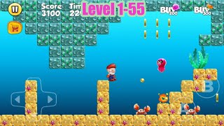 Super Run Jungle Adventure Level 1-55 #gaming #games #gameplay screenshot 3