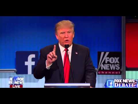Donald Trump Whoops That ASS In The First Republican Debate 