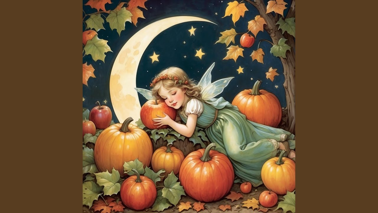 Crimson Moon Serenade – Soothing Harp & Flute Music for Peaceful Sleep 