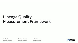 PEPR '24 - Lineage Quality Measurement